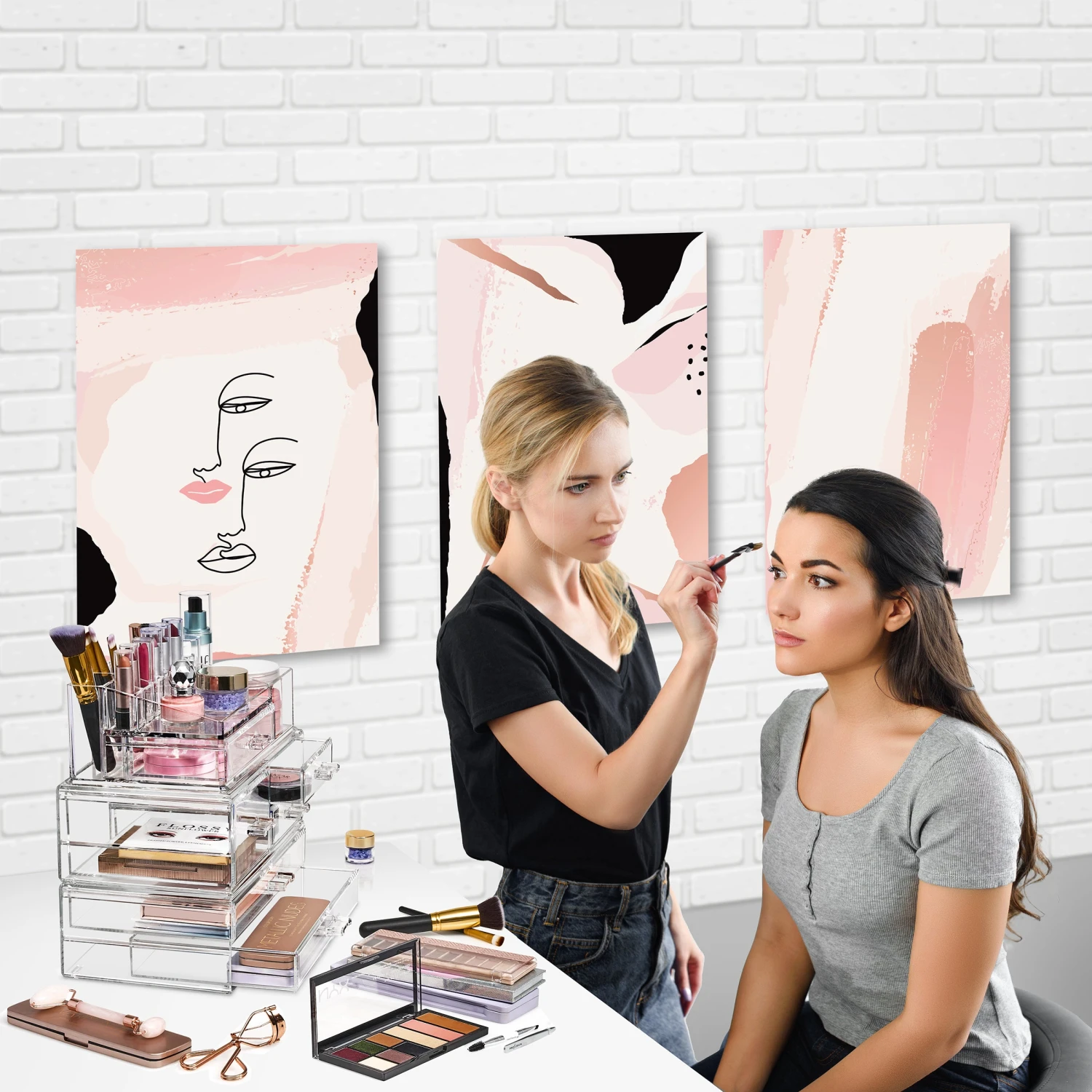 Cosmetic Storage Box (6 Drawer 3Pc) 5 Cosmetic Storage Box (6 Drawer 3Pc) - Image 3