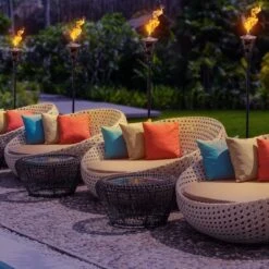 Matney Refillable Metal Torches (4 Pack) -Sorbus Decor Shop 2 90296b2e 4d82 4bb0 ab65 c8a5177ceb32