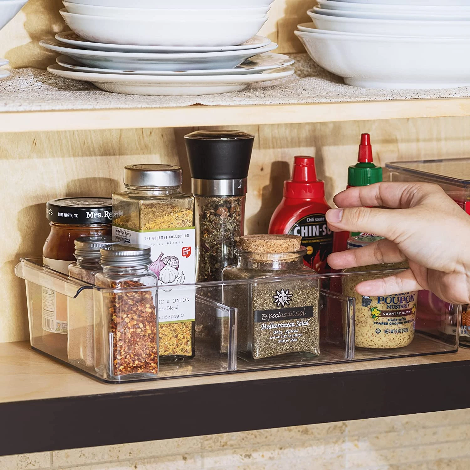 Storage Bin With Removable Compartments (Set Of 3) 9 Storage Bin With Removable Compartments (Set Of 3) - Image 7