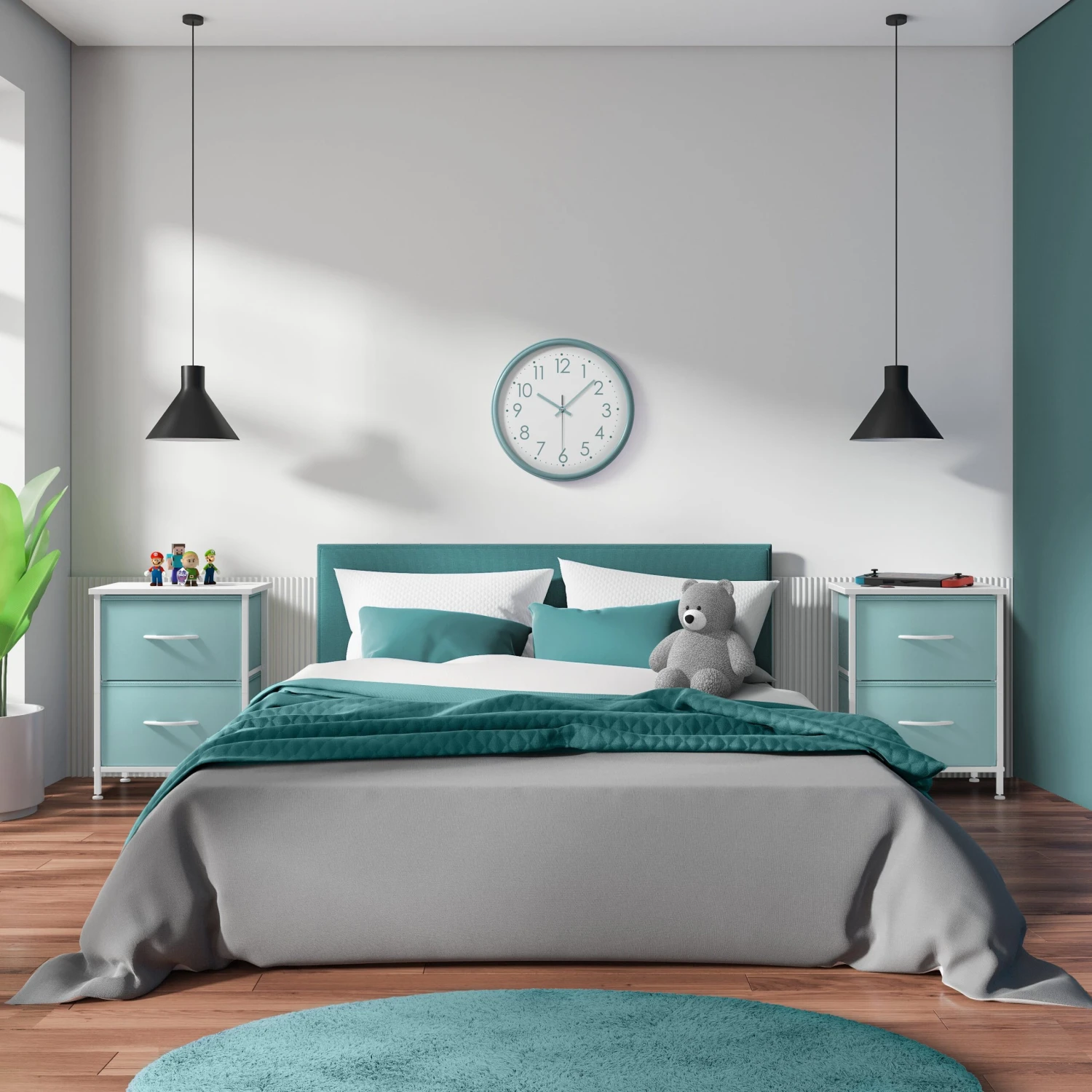 2 Drawer Display Nightstand (Set Of 2) 4 2 Drawer Display Nightstand (Set Of 2) - Image 2