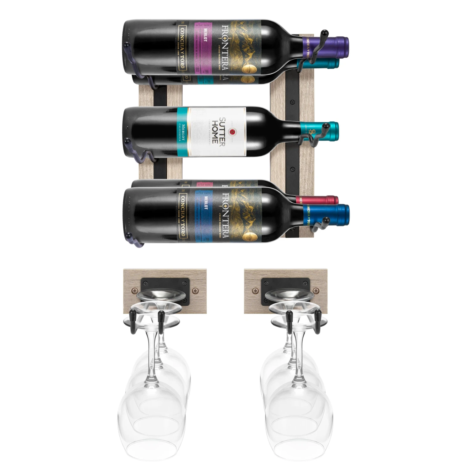 Wine Rack Stemware Wall Mounted (Set Of 4) 7 Wine Rack Stemware Wall Mounted (Set Of 4) - Image 5