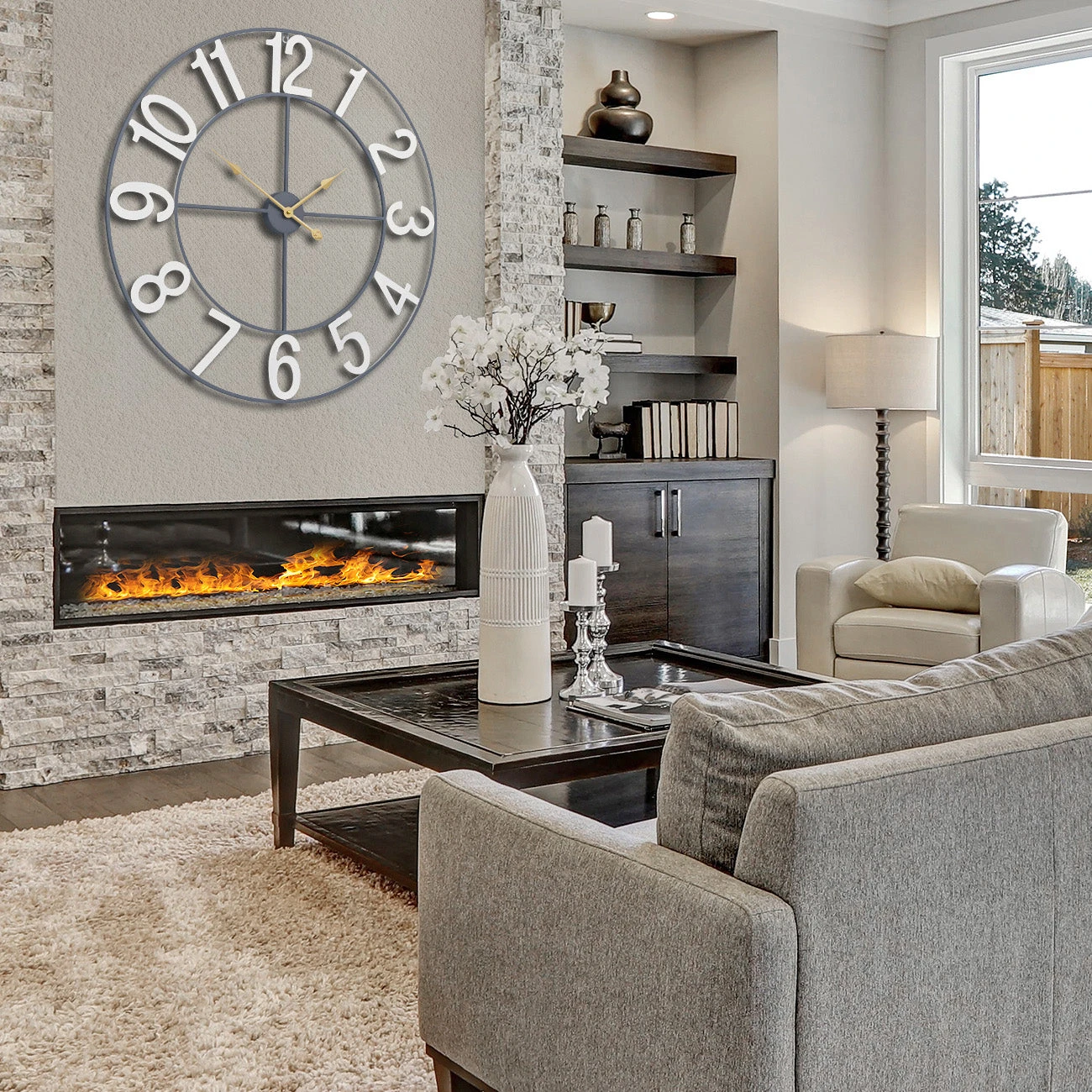 32" Wall Clock (Numeral) 13 32" Wall Clock (Numeral) - Image 11