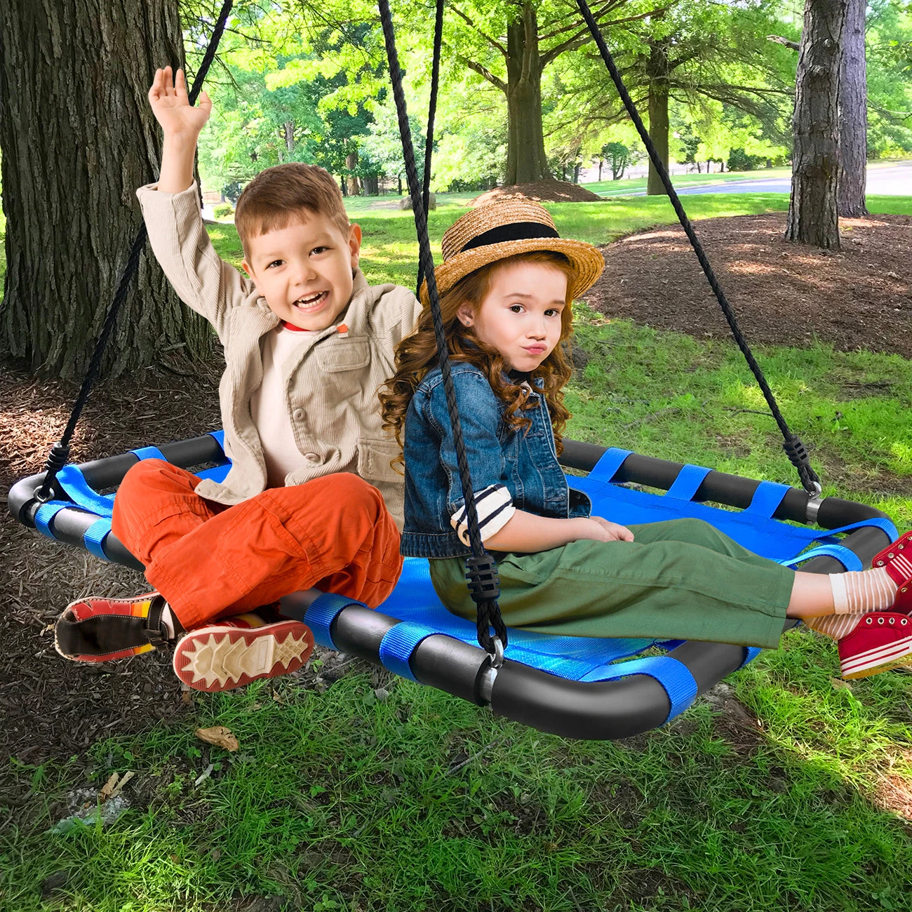 Kids Rectangular Platform Swing 11 Kids Rectangular Platform Swing - Image 9