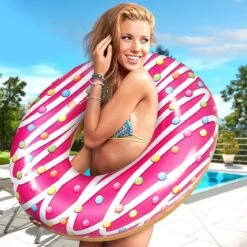 Inflatable Pool Float Donut Lounger 11 Inflatable Pool Float Donut Lounger -Sorbus Decor Shop 2 b6653837 2699 482d a6f4 1400b9f19366