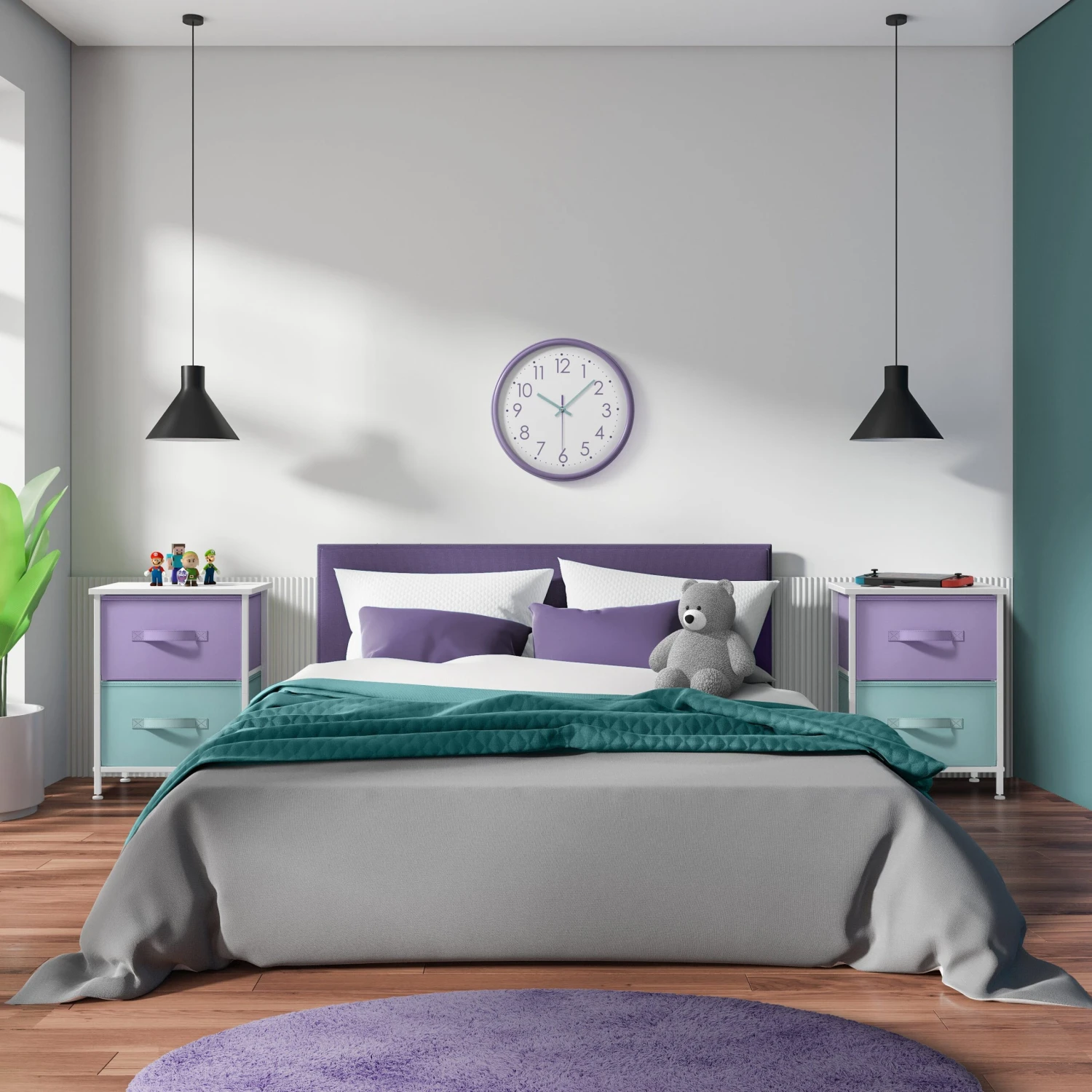 2 Drawer Display Nightstand (Set Of 2) 14 2 Drawer Display Nightstand (Set Of 2) - Image 12