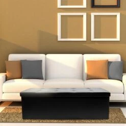 Faux Leather Storage Bench (Large) -Sorbus Decor Shop 2 ca7128a3 d2f2 4fe0 b0b9 098d12591a29