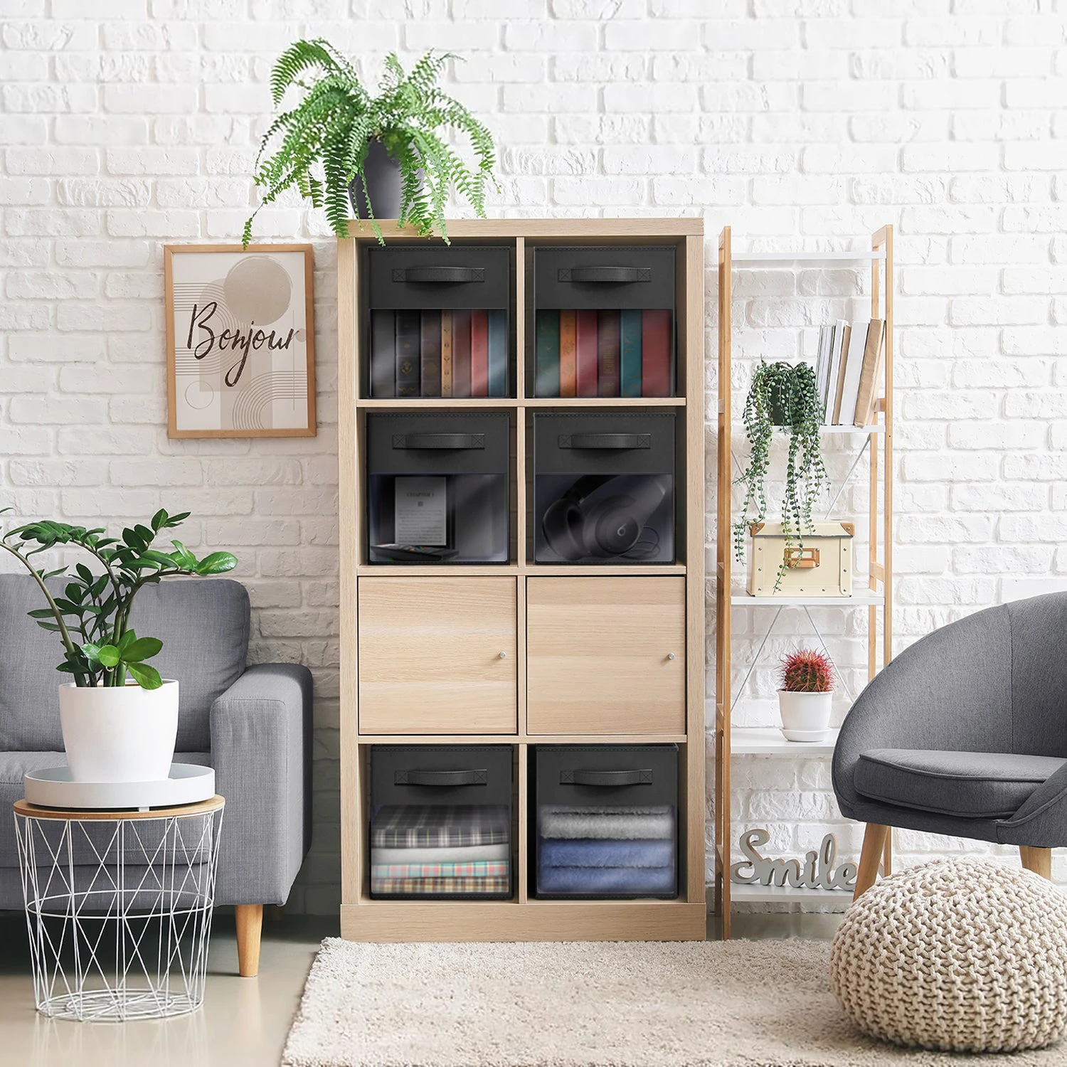 11" Storage Bin With Clear Window – 6 Pack 11 11" Storage Bin With Clear Window – 6 Pack - Image 9