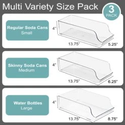 Soda Can Organizer Bin With Lid 36 Soda Can Organizer Bin With Lid -Sorbus Decor Shop 2 d1667ddb c8d9 4da2 a60c 778726ca97df