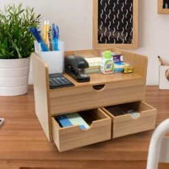 Bamboo Desk Organizer (3 Tier) 12 Bamboo Desk Organizer (3 Tier) -Sorbus Decor Shop 2 ea6b2835 19a4 4067 a411 511915363624