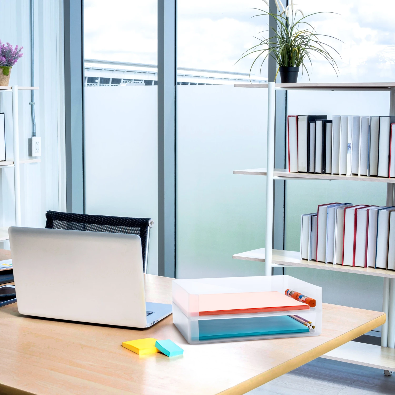 Plastic Paper Organizer (2 Pc) 4 Plastic Paper Organizer (2 Pc) - Image 2