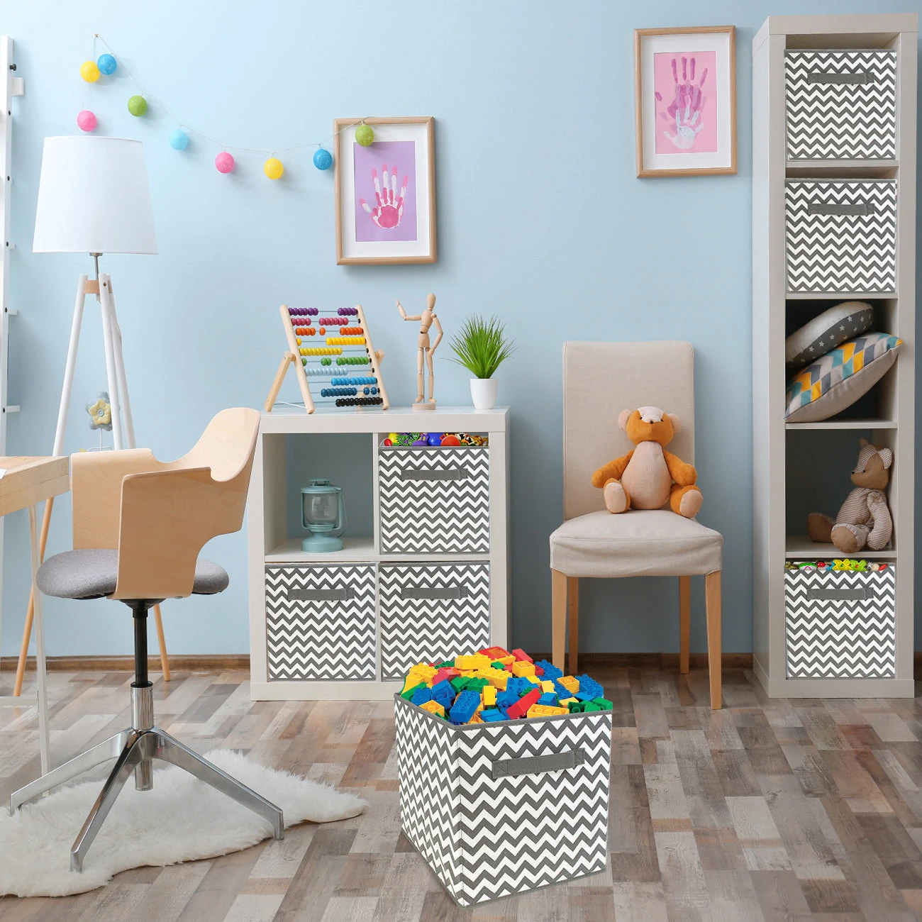 11" Cube Storage Bin (Single Pack, Print) 5 11" Cube Storage Bin (Single Pack, Print) - Image 3