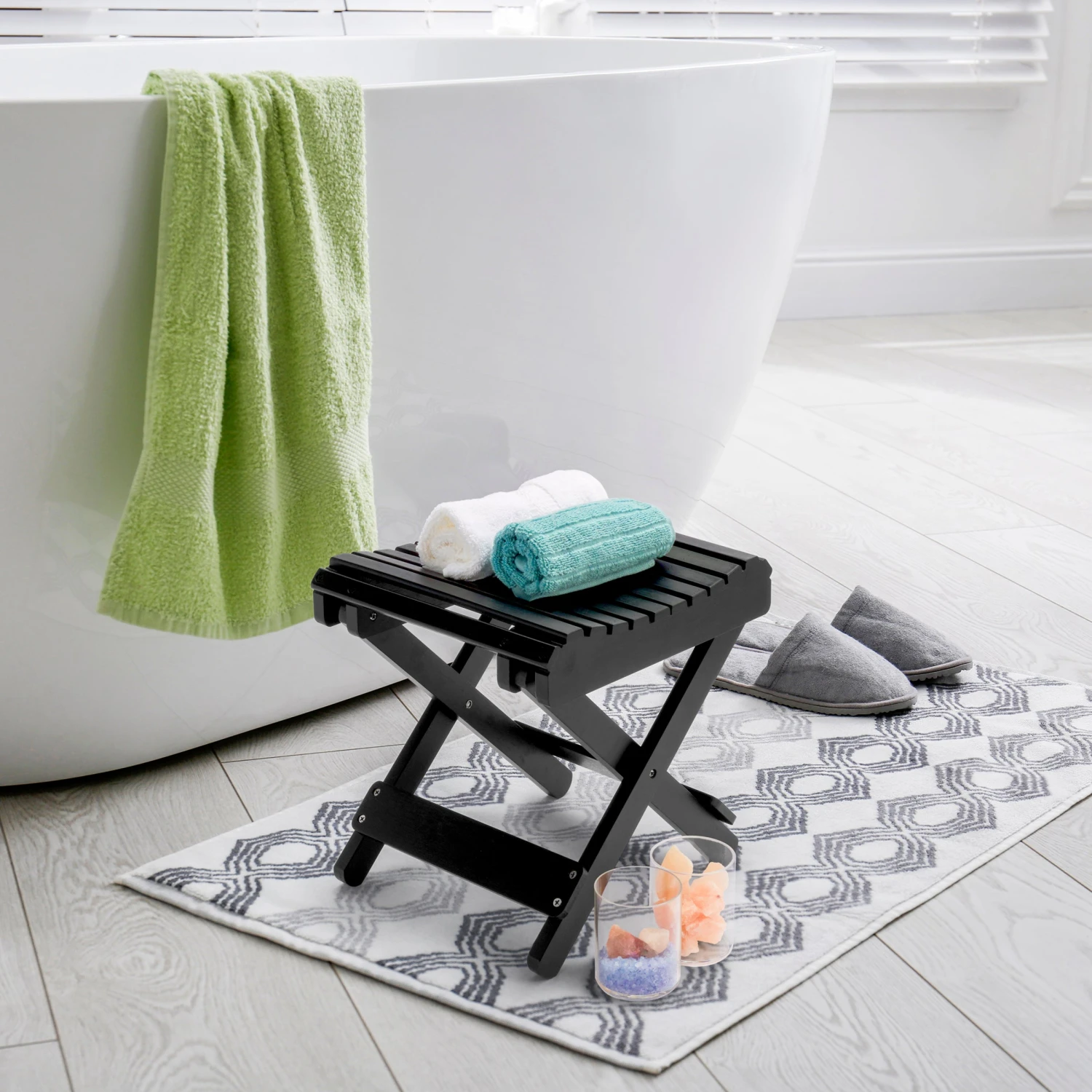 Bamboo Folding Stool 8 Bamboo Folding Stool - Image 6