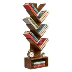 7 Tier Tree Bookshelf With Storage -Sorbus Decor Shop 2 f662cab6 60b8 4c71 9971 b107595ac6b3