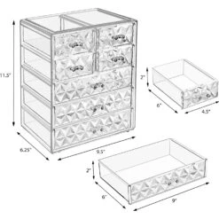 Diamond Makeup Organizer (7 Drawers) 12 Diamond Makeup Organizer (7 Drawers) -Sorbus Decor Shop 2 fc26735b bef4 46d8 a2fb 86b9d7853890