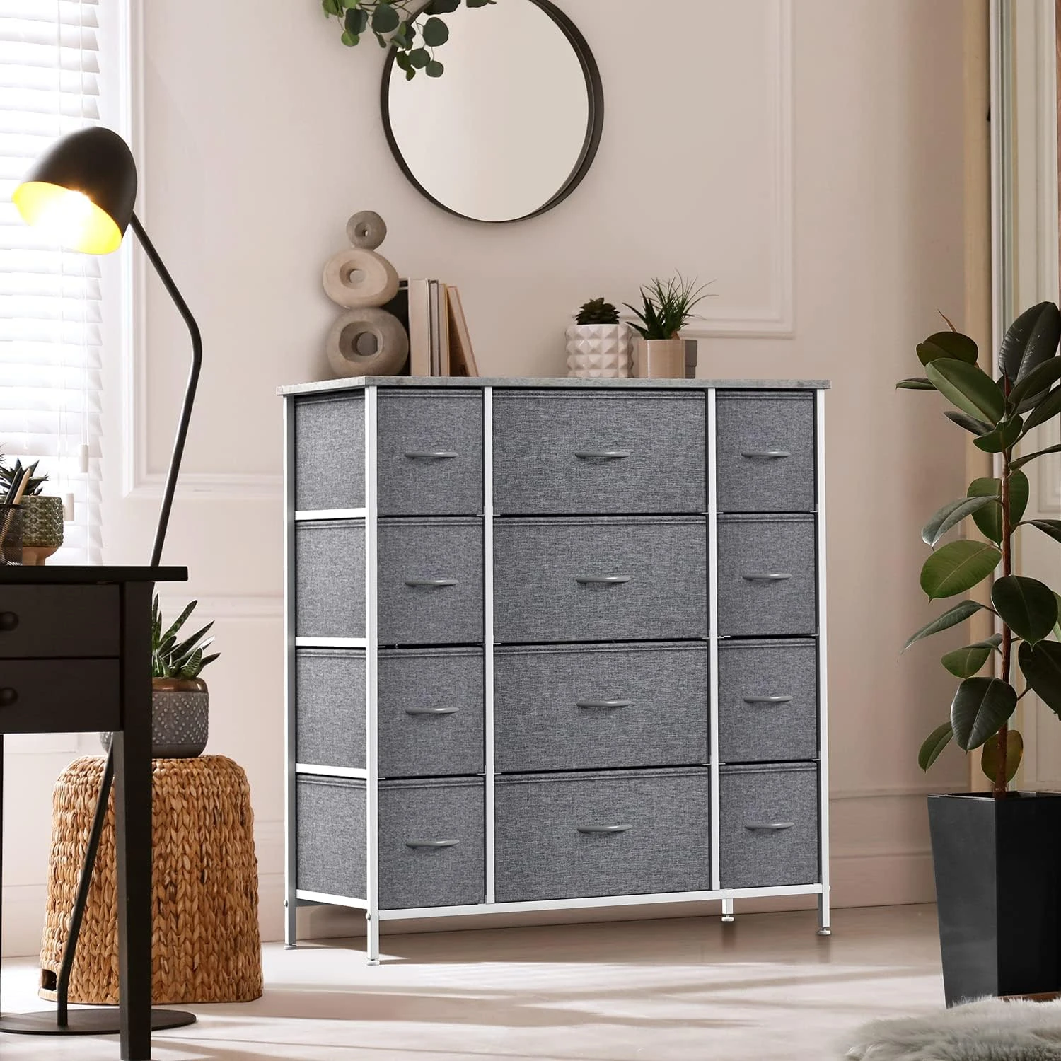 12 Drawer Tall Wide Dresser 20 12 Drawer Tall Wide Dresser - Image 18