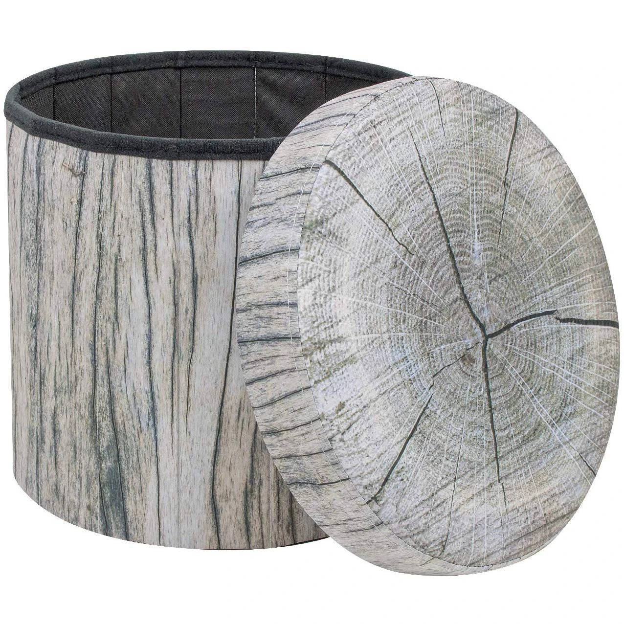 Log Print Storage Ottoman 10 Log Print Storage Ottoman - Image 8