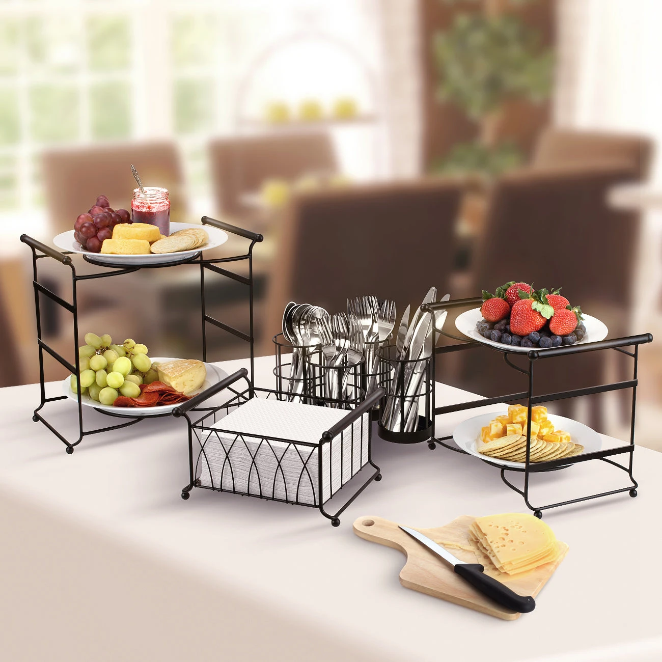 Stackable Buffet Caddy (7 Pc) 4 Stackable Buffet Caddy (7 Pc) - Image 2