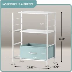 2 Drawer Tall Nightstand Table -Sorbus Decor Shop 3 0acde01b de73 47de b072 e2e7613c0f33