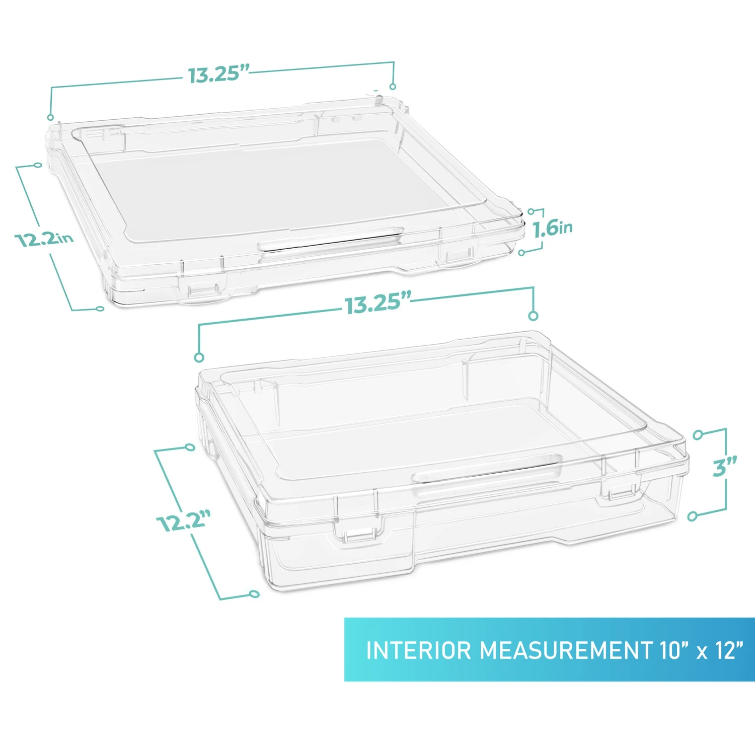 Portable Project Case Combo (9 Pc Clear) 5 Portable Project Case Combo (9 Pc Clear) - Image 3