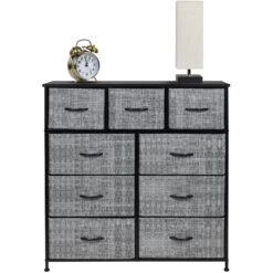 9 Drawer Wide Tall Dresser -Sorbus Decor Shop 3 1fda56fb d028 47e5 8098 55992af52801