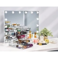 Diamond Makeup Organizer (Medium) -Sorbus Decor Shop 3 204535d1 1db8 45dc bebd 44340d70886f