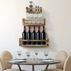 Farmhouse Floating Ledge Shelves (Set Of 3) 17 Farmhouse Floating Ledge Shelves (Set Of 3) -Sorbus Decor Shop 3 25143ba3 e3a6 4b77 8365 a96f79f4865d