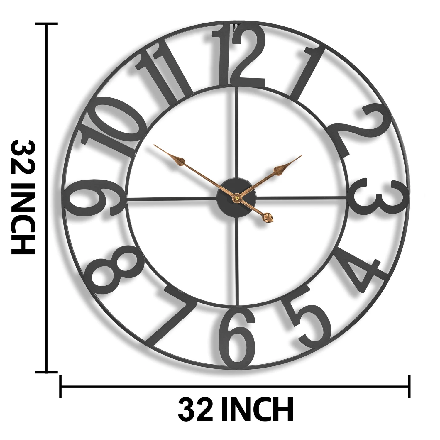 32" Wall Clock (Numeral) 5 32" Wall Clock (Numeral) - Image 3