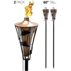Matney Refillable Metal Torches (4 Pack) -Sorbus Decor Shop 3 35254482 d9c5 48d6 acd4 70c2f515b184
