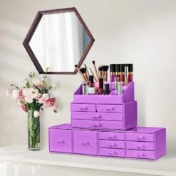 Stackable Makeup Organizer (12 Drawer) -Sorbus Decor Shop 3 3c5d0c14 497f 4a29 b29a d36658598bf2