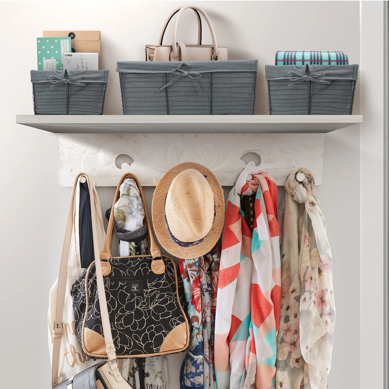 Wire Basket Bins (5 Pc) 4 Wire Basket Bins (5 Pc) - Image 2