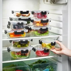 Glass Food Storage Airtight Containers With Lids (24 Pcs) 13 Glass Food Storage Airtight Containers With Lids (24 Pcs) -Sorbus Decor Shop 3 49a17d71 aa1a 4ecc a5b8 8abc6d2b147c