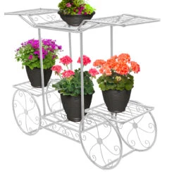 Flower Cart Plant Stand (6 Tier) -Sorbus Decor Shop 3 4a03b07b 4d3f 4c46 95b2 a2661a5b476f