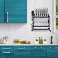 Dish Drying Wall Rack (2 Tier) 13 Dish Drying Wall Rack (2 Tier) -Sorbus Decor Shop 3 58d17664 afea 44ab a702 c505e0766fbe