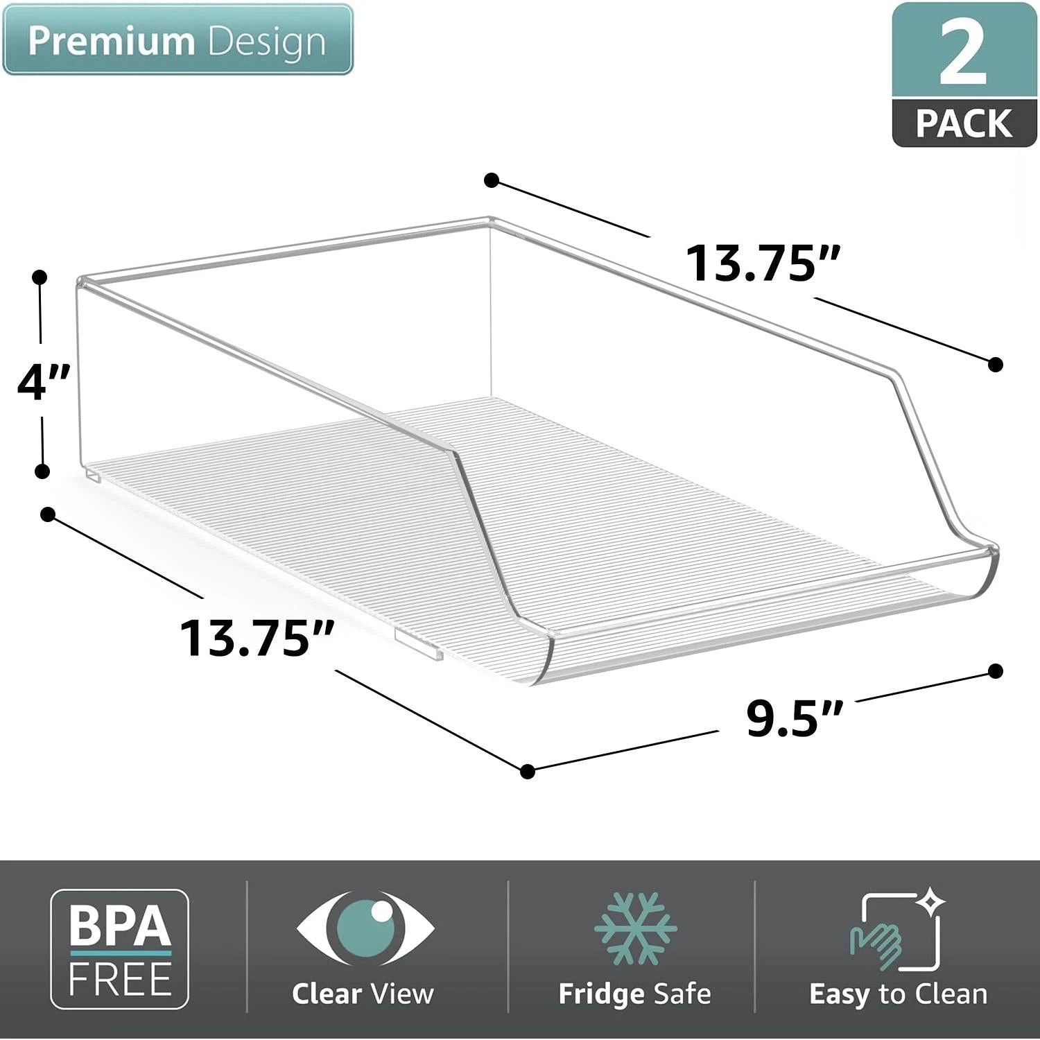 Water Bottle Can Organizer Storage (Set Of 2) 6 Water Bottle Can Organizer Storage (Set Of 2) - Image 4