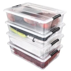Underbed Bins With Lids (Set Of 4)