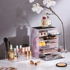 Makeup Organizer Set (6 Drawers Tie-Dye) 15 Makeup Organizer Set (6 Drawers Tie-Dye) -Sorbus Decor Shop 3 70c5601e 59fa 4df1 b27a e7534566def8