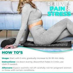 Sivan Acupressure Mat And Pillow Set -Sorbus Decor Shop 3 81dd639f 8dd3 4806 b3fe 7d9e1646e341