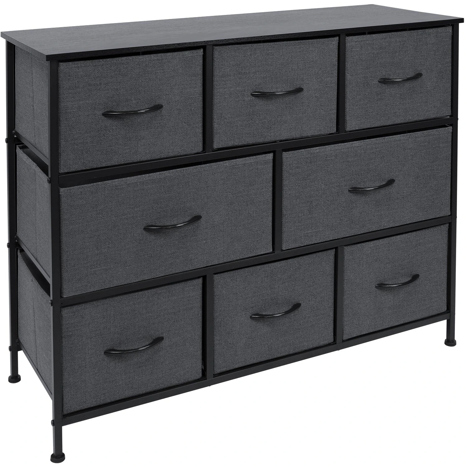 8 Drawer Dresser (Wood Top) 3 8 Drawer Dresser (Wood Top)