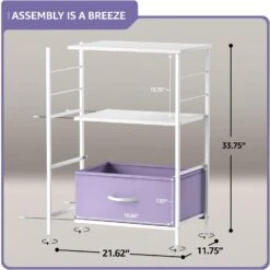 2 Drawer Tall Nightstand Table -Sorbus Decor Shop 3 82e4374b 034c 4c5a 9afc 72698b61a23f