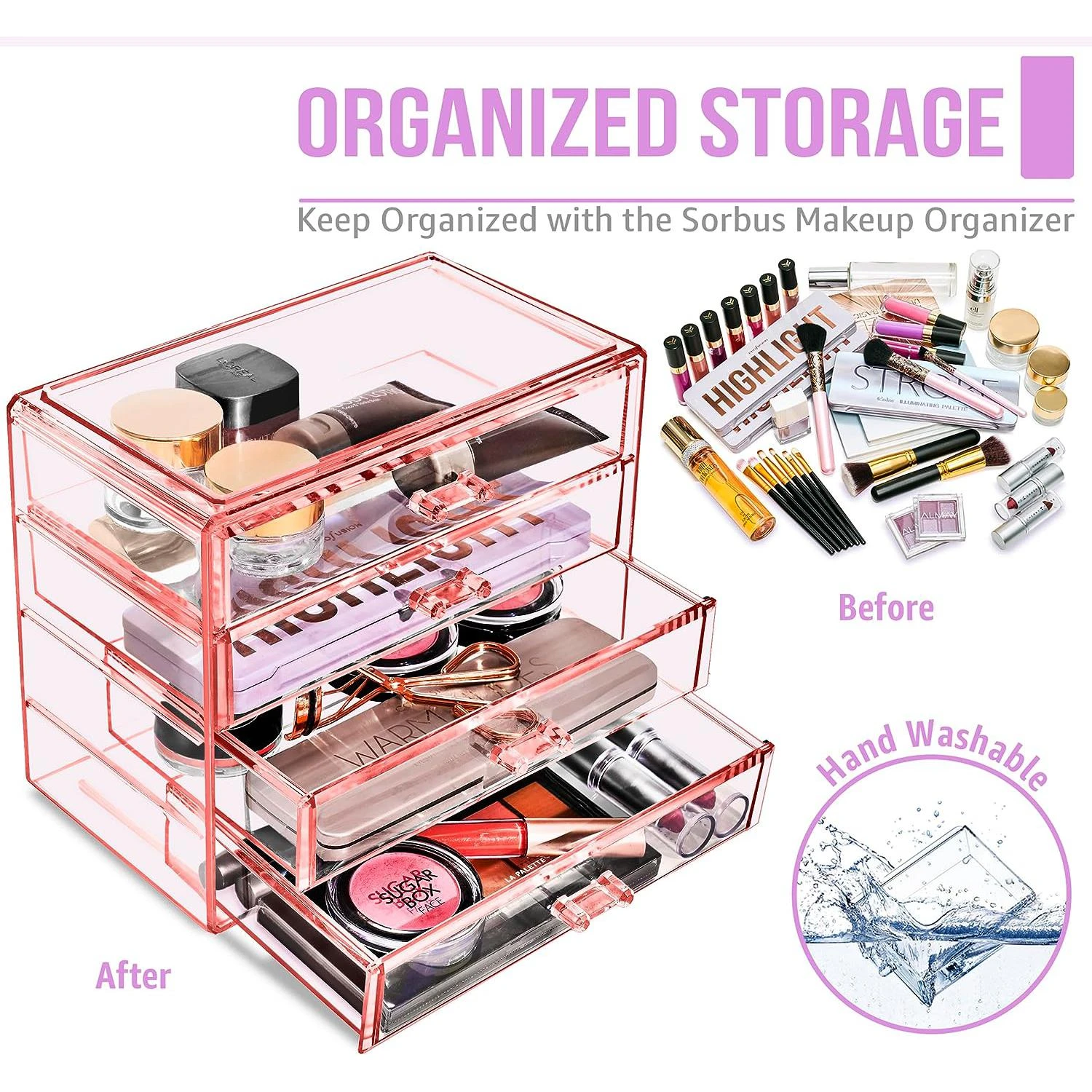 Makeup Organizer Case (4 Drawers) 21 Makeup Organizer Case (4 Drawers) - Image 19