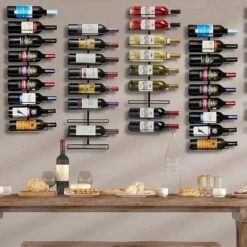 27 Bottle Wall Mounted Wine Rack -Sorbus Decor Shop 3 8ddaf1d4 9657 4b57 862a 999a8b7846b2
