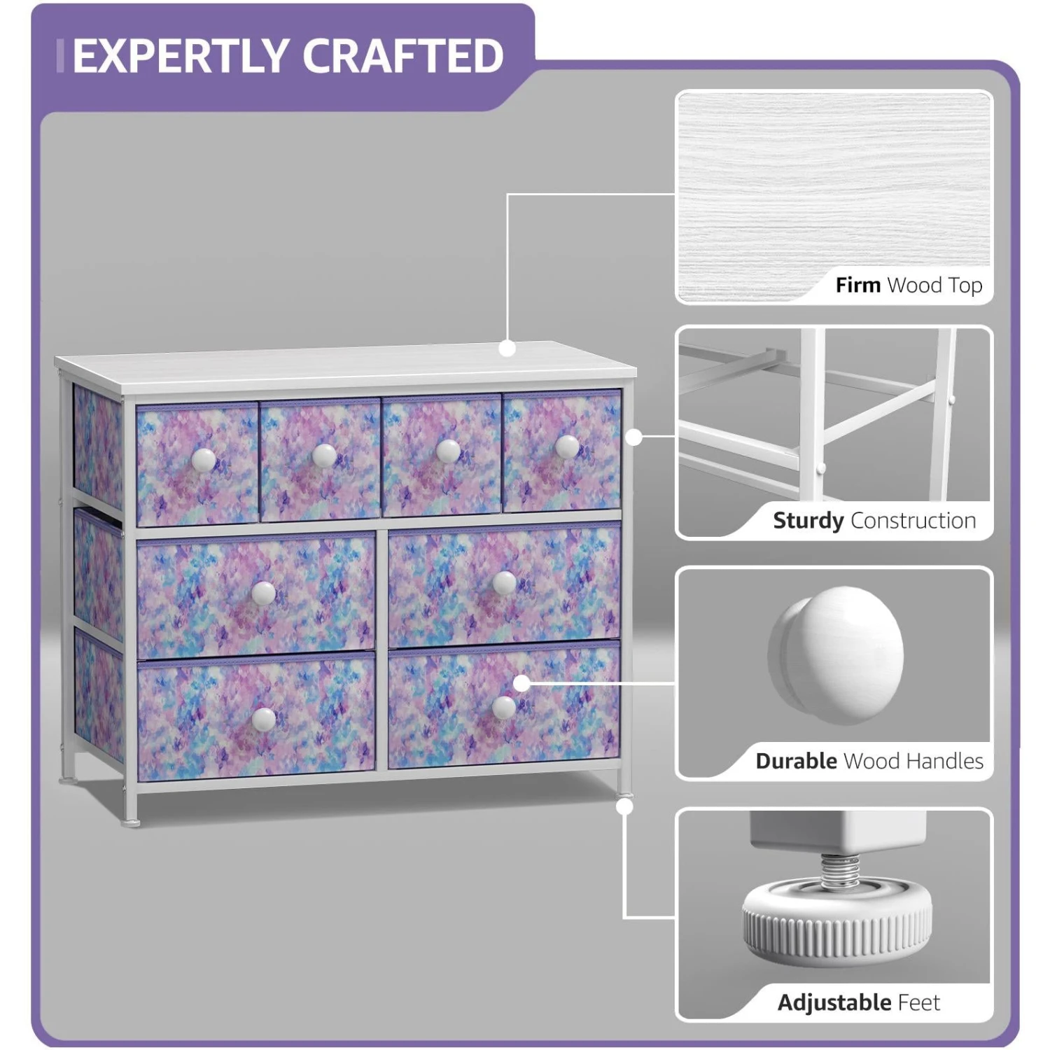 8 Drawer Chest Dresser With Knobs 20 8 Drawer Chest Dresser With Knobs - Image 18