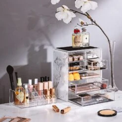 Makeup Organizer Set (7 Drawers Marble) 16 Makeup Organizer Set (7 Drawers Marble) -Sorbus Decor Shop 3 a0287638 a84c 4eb2 b9a4 b1a34211fec7