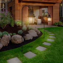 Shepherd's Hook Stakes (Set Of 4) -Sorbus Decor Shop 3 b6e109cc 900f 4040 ab9a ce653e3511ba