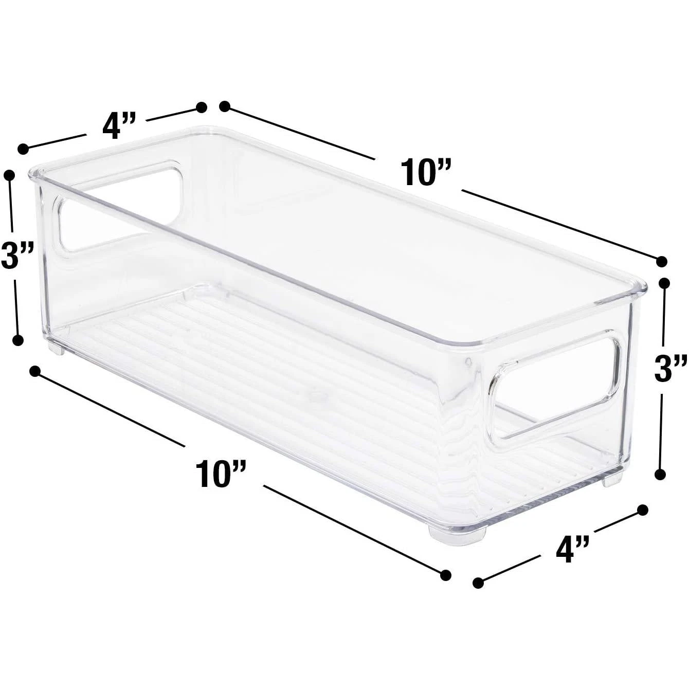 Narrow Pantry Container Bins 6 Narrow Pantry Container Bins - Image 4
