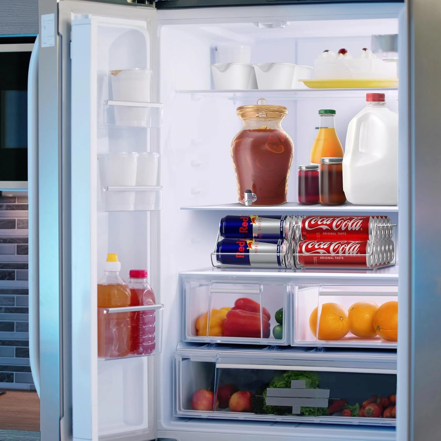 12 Skinny Soda Can Organizer 6 12 Skinny Soda Can Organizer - Image 4