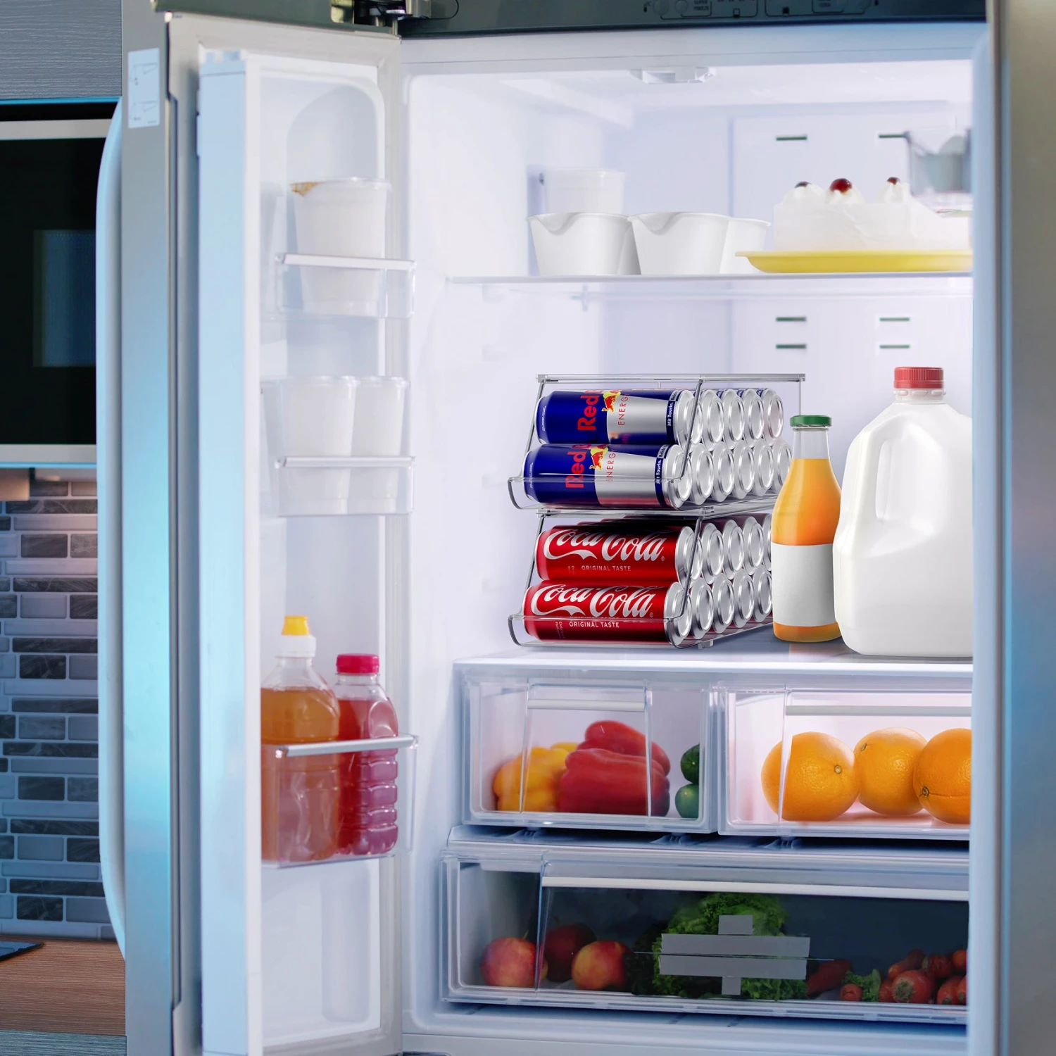 12 Skinny Soda Can Organizer (Set Of 2) 6 12 Skinny Soda Can Organizer (Set Of 2) - Image 4