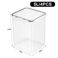 Large Airtight Dry Food Storage Containers (4 Pack) 11 Large Airtight Dry Food Storage Containers (4 Pack) -Sorbus Decor Shop 3 d5dfdf54 b5cc 4439 8559 718f64da5956