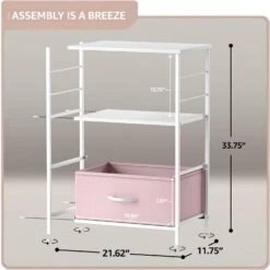 2 Drawer Tall Nightstand Table -Sorbus Decor Shop 3 d7d4244f c72a 42e8 999e 39ff9abe5399