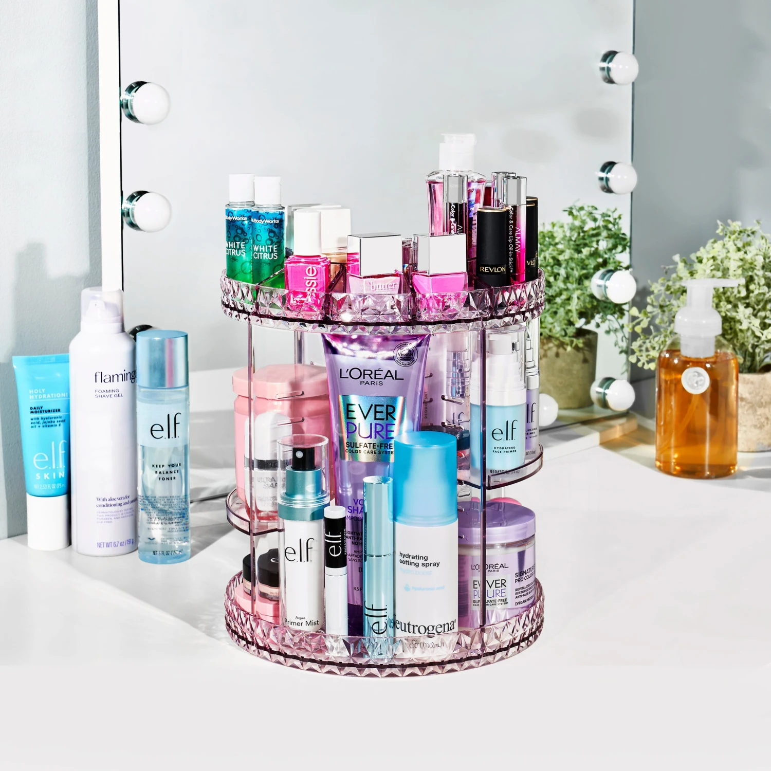 360° Makeup Organizer Carousel 15 360° Makeup Organizer Carousel - Image 13